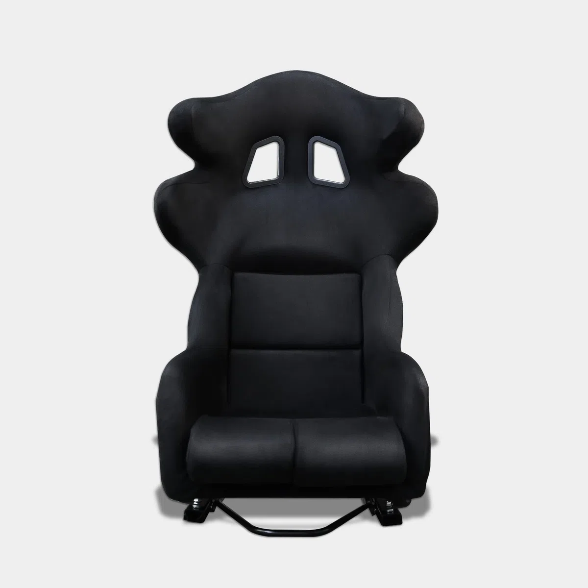 M MODAUTO Siège Sport SimRacing et Voiture, Semibaquet SimPro pour Cockpit de Véhicule et Simulation, Cuir et PU Alcantara avec Support PVC (N095U-BLACK) (UNIVERSEL)