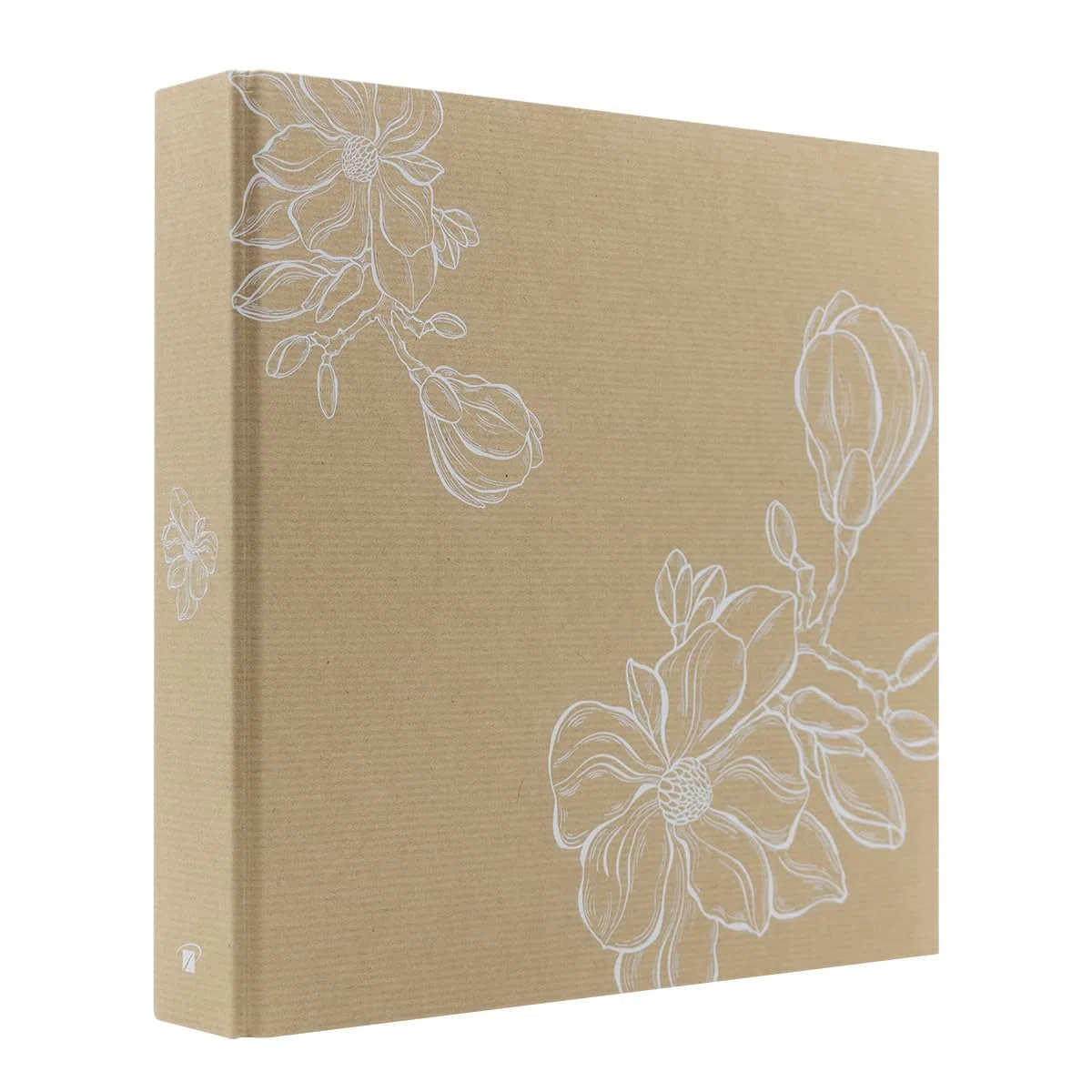 Album Photo pochettes Magnolia 200 photos 10x15 cm Marron clair Avec Espaces et 100 Pages pour Légender vos Souvenirs - Compatible 11,5x15 cm - Fabriqué en France