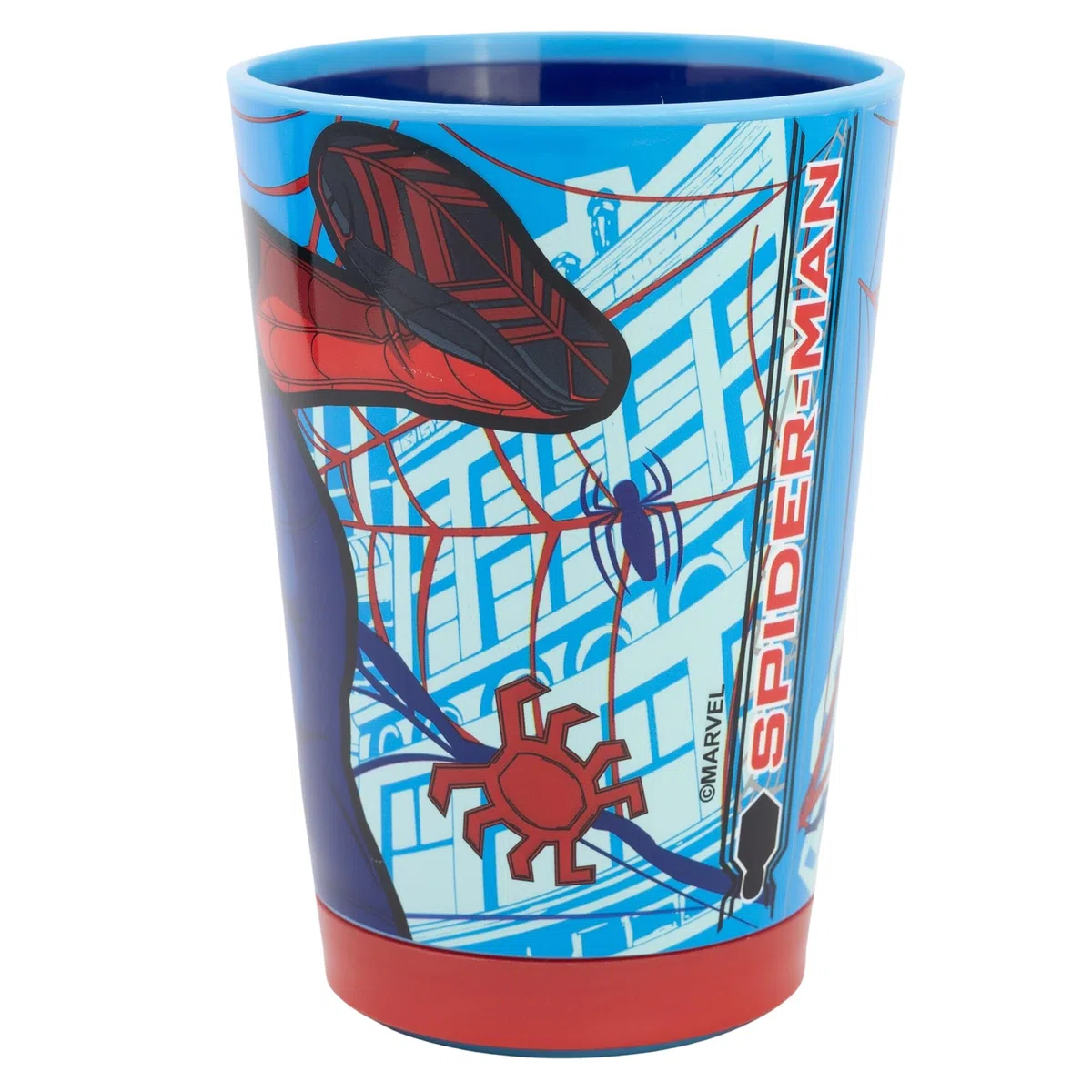 Stor Gobelet en plastique anti-retournement Spiderman