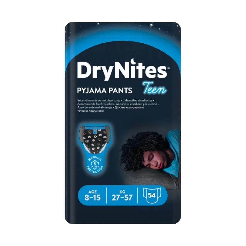 Huggies DryNites Boy's Pyjama Pants, 8-15 ans (54 couches)