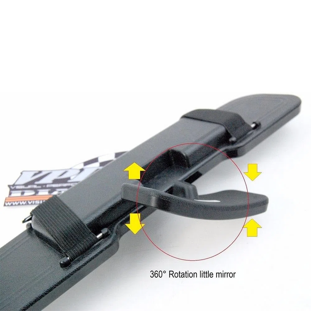 Rétroviseurs de voiture rotatifs 2 en 1 grand Angle sécurité Double rétroviseur enfant vue infantile miroir universel Verre Rétroviseur De Voiture