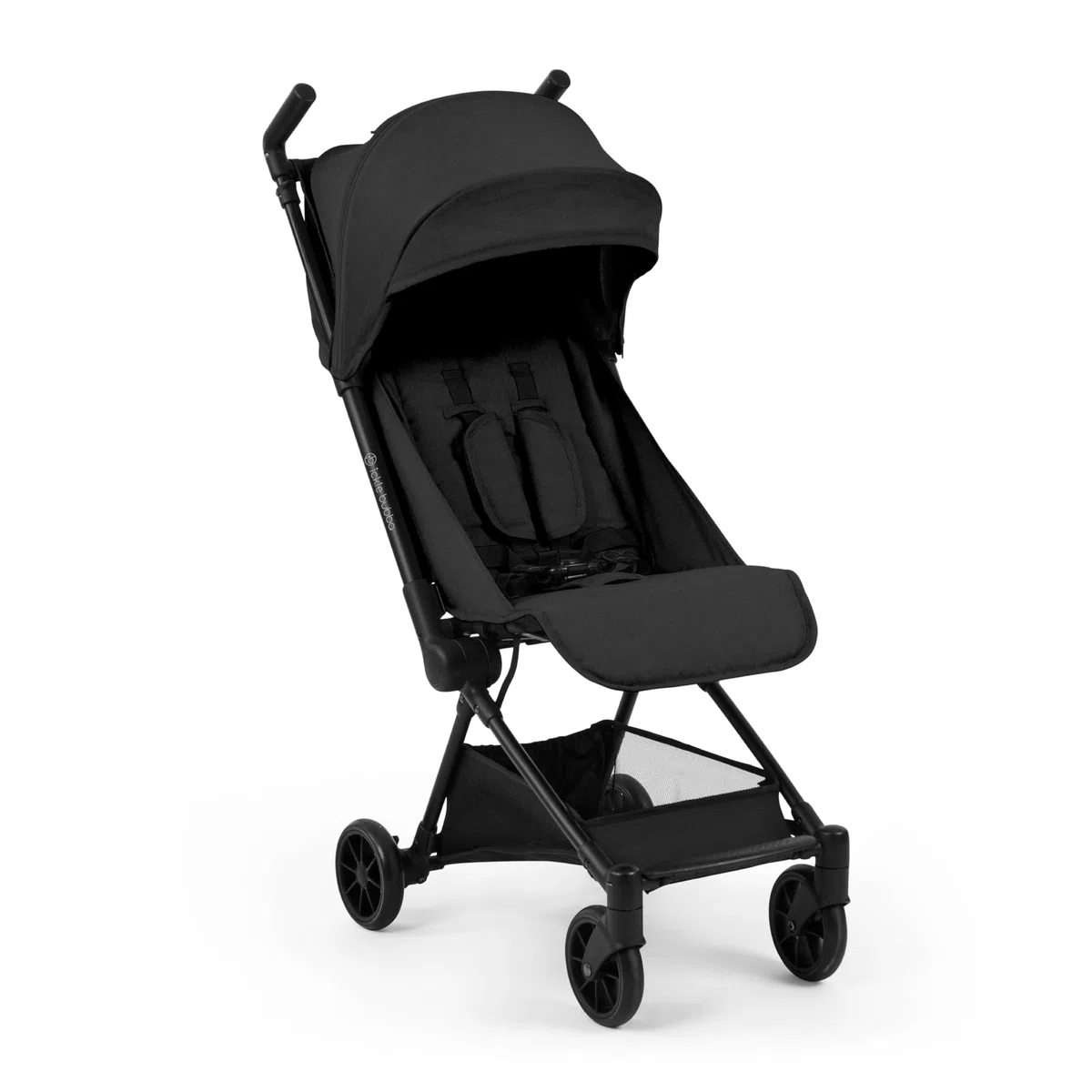 Ickle Bubba Pisces Poussette ultra compacte – Poussette de voyage légère de la naissance à 22 kg, poussette facile à plier avec inclinaison, pare-soleil UPF 50+, repose-mollet réglable et panneau de