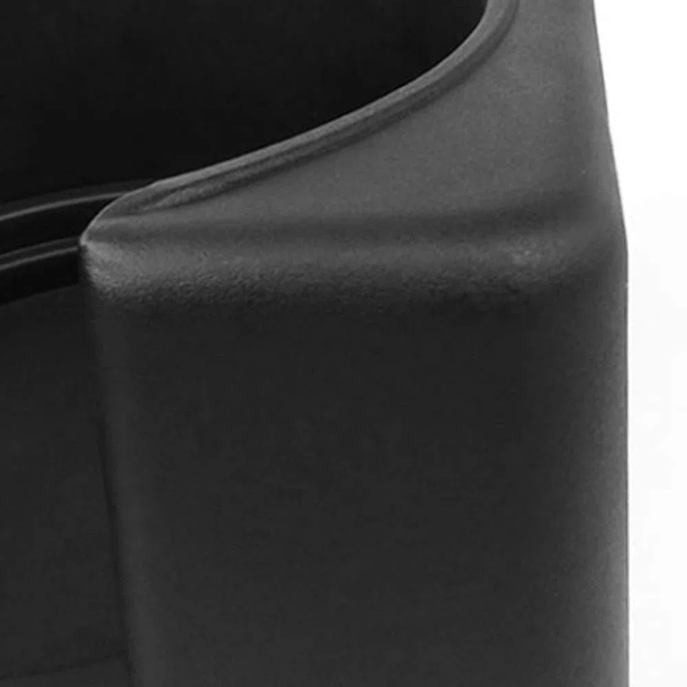Porte-gobelet de Voiture Noir, Porte-gobelet de Voiture Portable Noir en Plastique, Porte-gobelet d'eau créatif