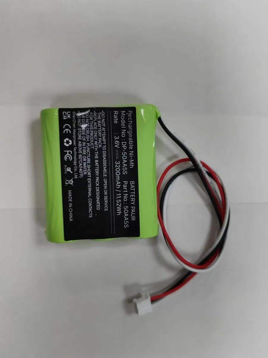 Batterie de rechange pour TonieBox, 3200 mAh 3,6 V, NiMH 50AA5S, avec Toniebox, remplace la batterie d'origine 50AA5S du fabricant OTB
