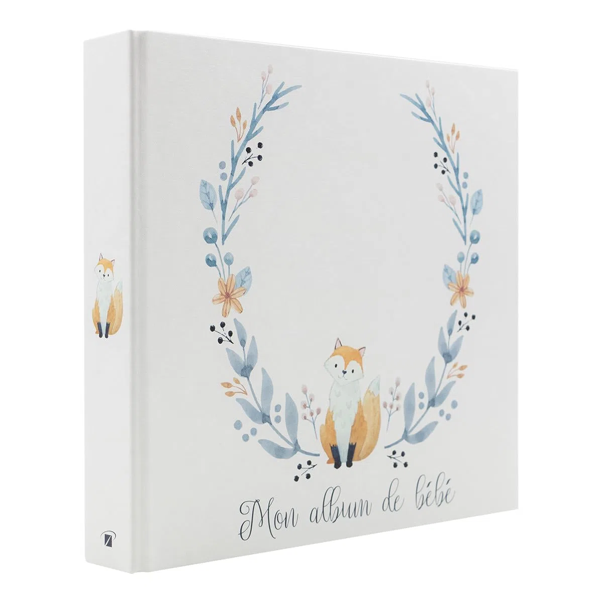 Album Photo pochettes Sasha renard 200 photos 10x15 cm Blanc Avec Espaces et 100 Pages pour Légender vos Souvenirs - Compatible 11,5x15 cm - Fabriqué en France