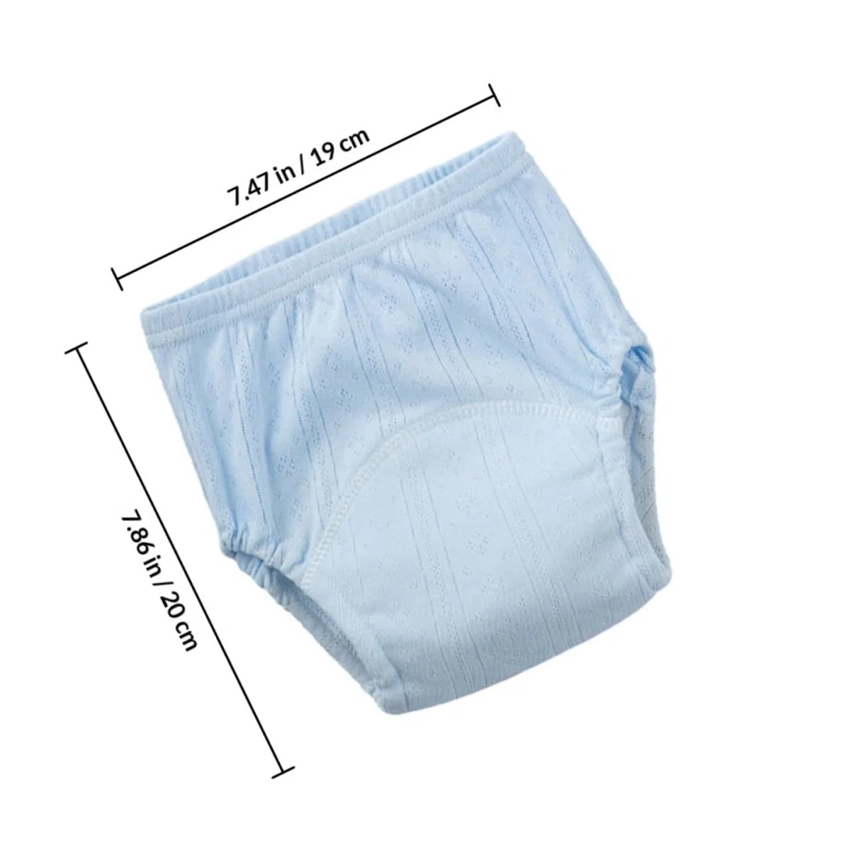Culottes D'apprentissage Propreté en Coton Lot de 3 Taille Élastique et Protection Anti-fuite Couleur Aléatoire