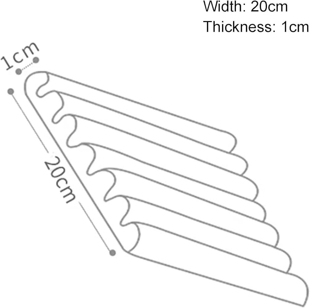 Protections d'angle en mousse pour tables et bureaux – Protections de sécurité pour enfants – 4 m de long – Jaune – Prévention d'accidents multifonctions pour enfants
