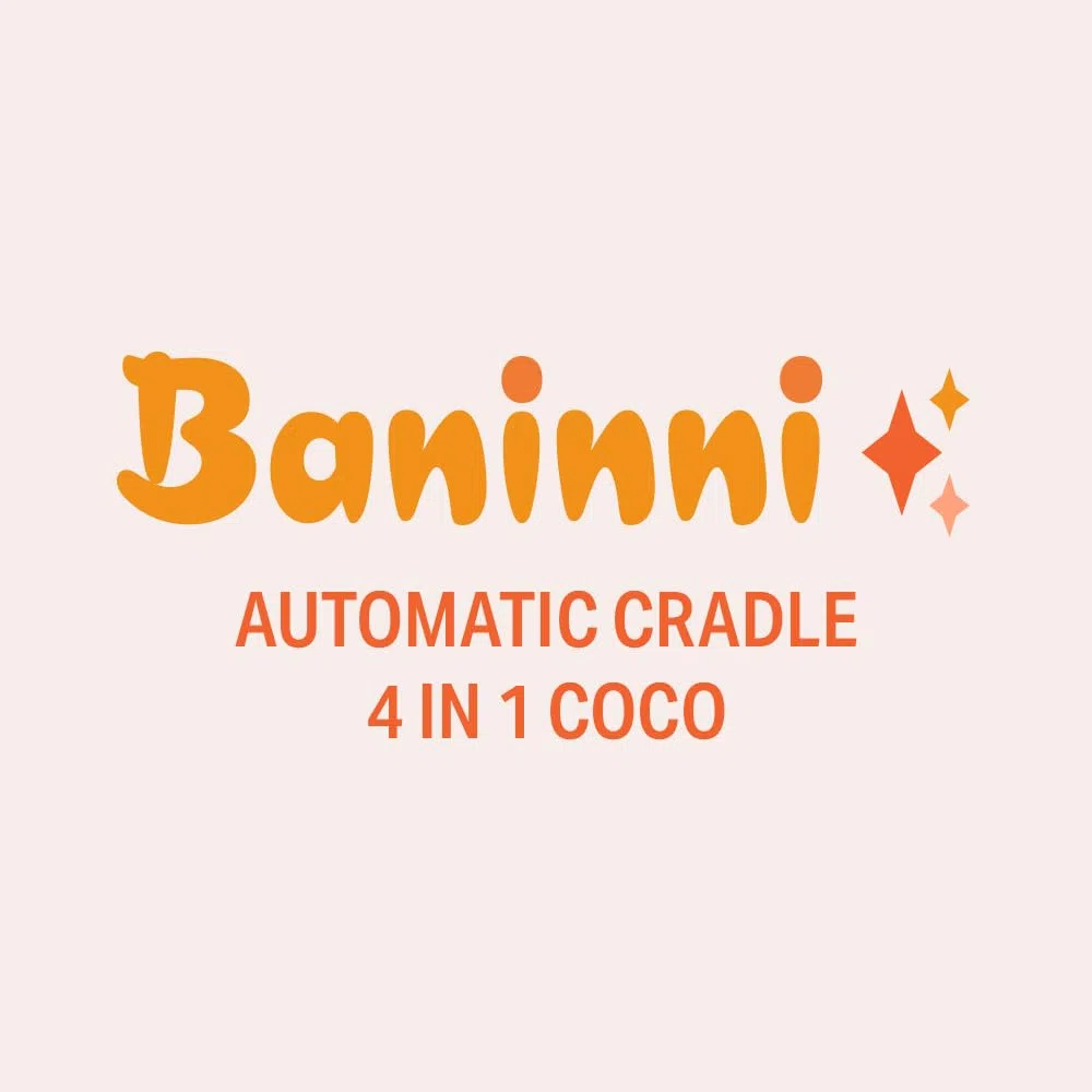 Baninni 4-en-1 Berceau Électrique avec Fonction Cododo & Parc Coco Gris