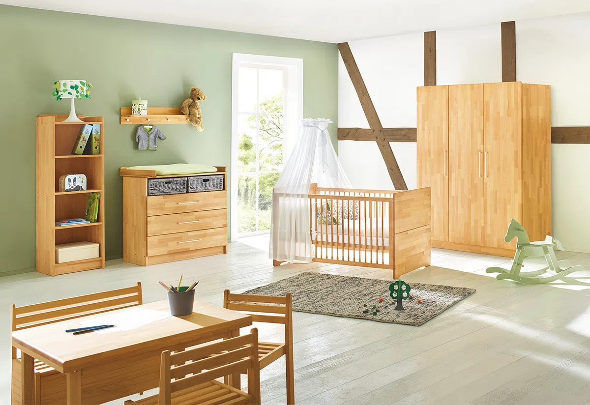 Pinolino Natura Ensemble de Meubles pour Chambre d'enfant (Large, Large, 3 pièces)