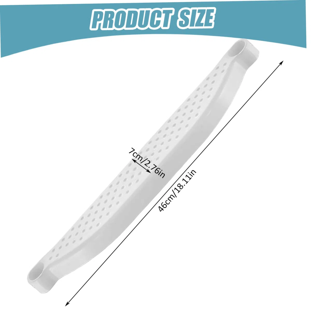 Chaise haute pour bébé, repose-pieds de chaise haute 18x3 réglable antidérapant installation facile repose-pieds en plastique pour bébé avec anneau de fixation portable robuste et lisse