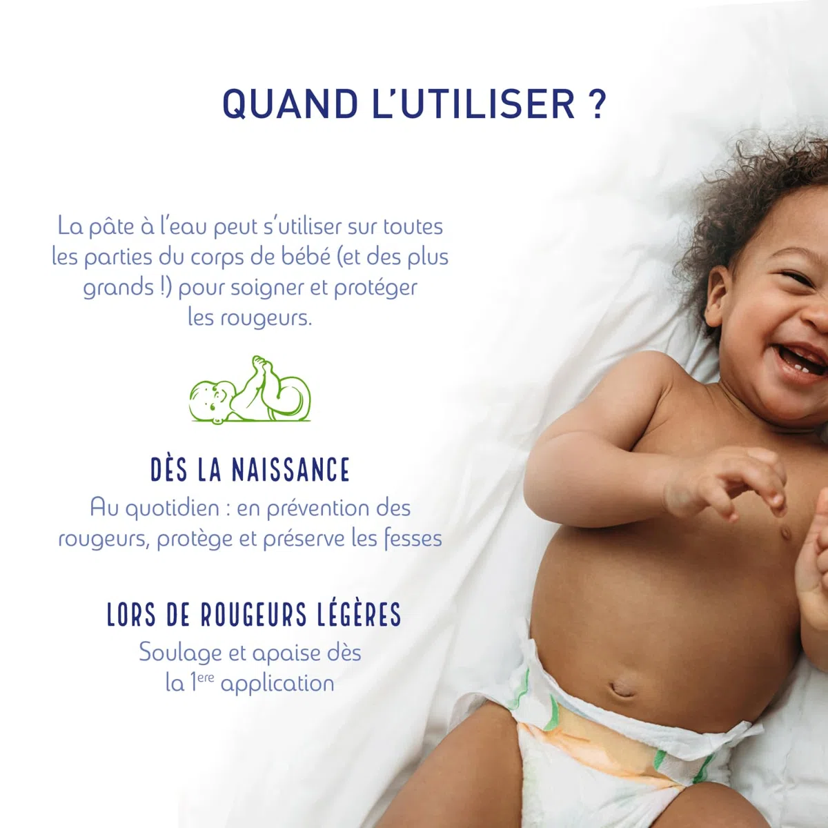 POUPINA Phytoplast Pâte à l’Eau Bio. Soin Bébé 100% Naturel - Prévention et Protection Rougeurs du Siège. Hypoallérgenique, Vegan, 65g