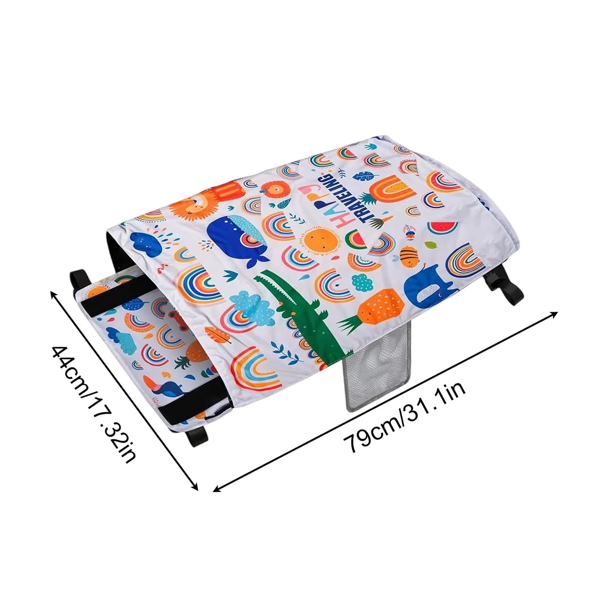 Lit Avion pour Bébé | Prolongateur Siège Avion Lit Voyage Enfant | Hamac Portable Bébé pour Croisière Vacances Camping Plage