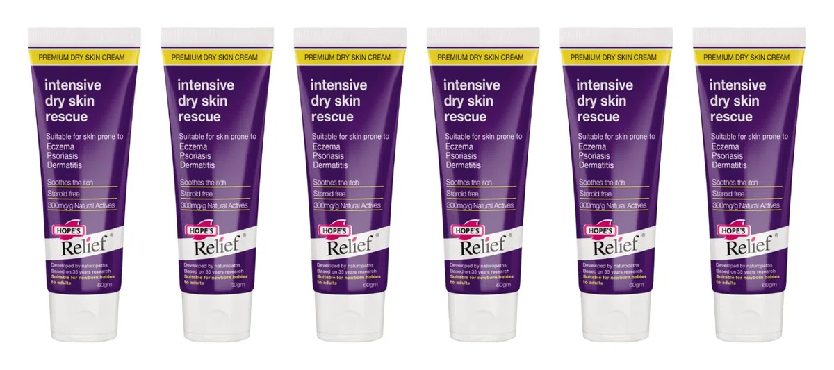 Hopes Relief Lot de 6 crèmes de sauvetage intensif pour la peau 60 g