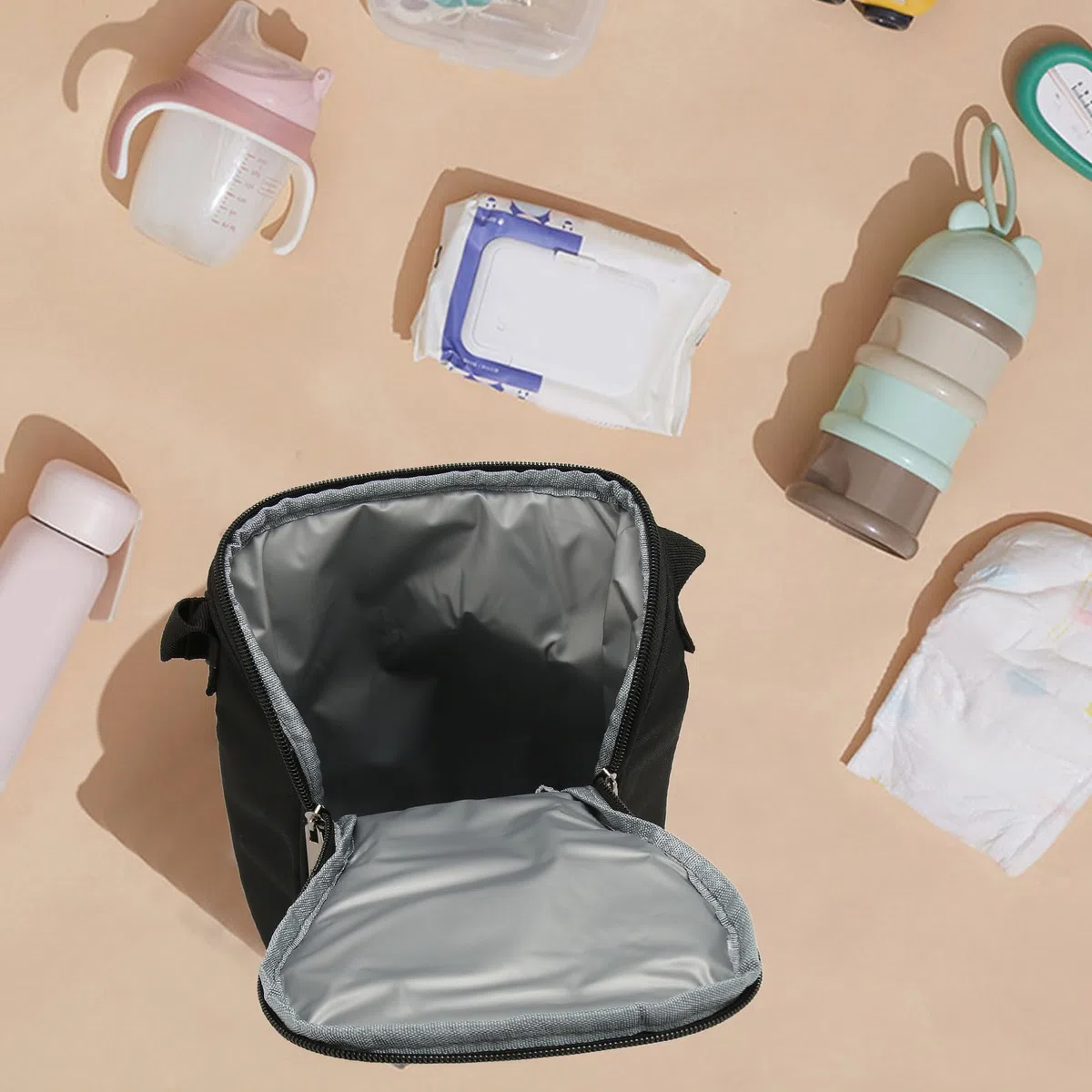 Sac Isotherme pour Biberon, Sac Isotherme pour Biberon de Lait, Sac de Rangement étanche pour Lait Maternel, Sac de Rangement Thermique étanche pour Lait Maternel, Mamans Qui